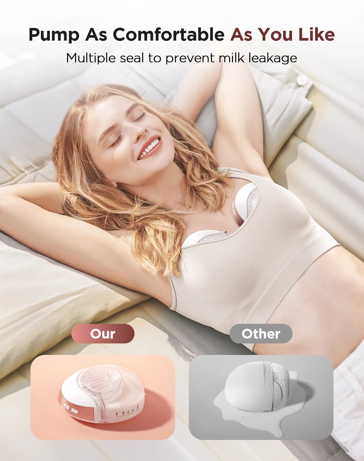 MamaNest™ ComfortFlow Hands-Free Pump