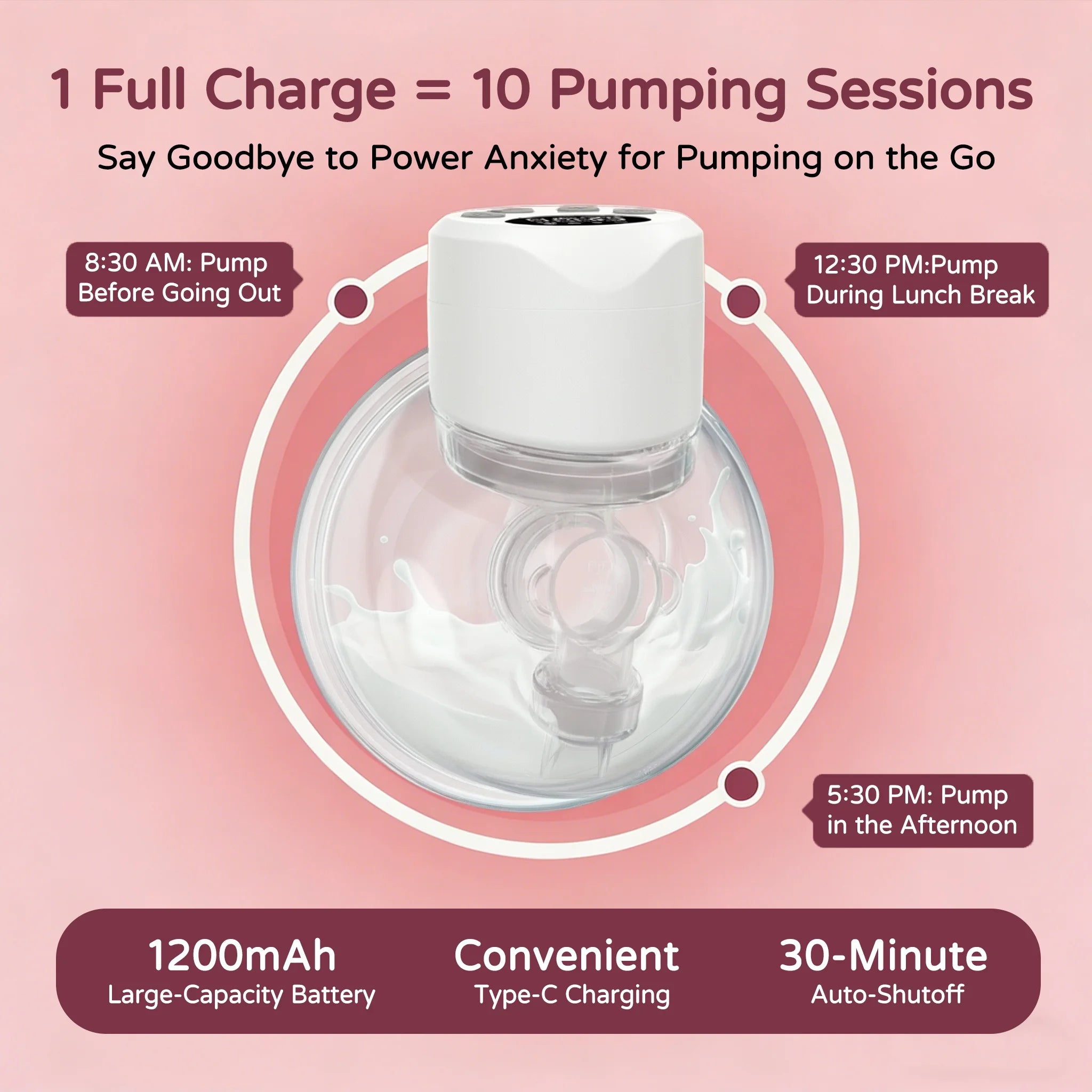 MamaNest™ UltraQuiet Portable Pump