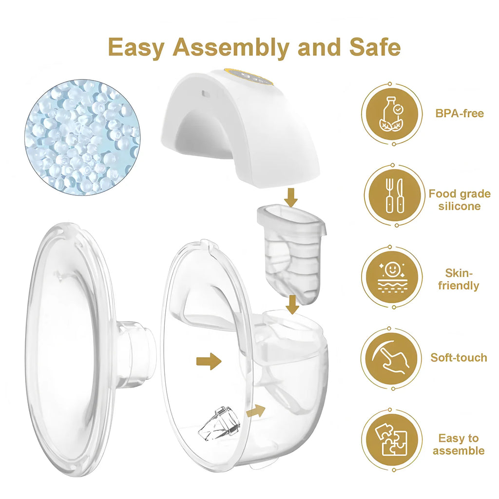 MamaNest™ LEDFlow Wearable Pump