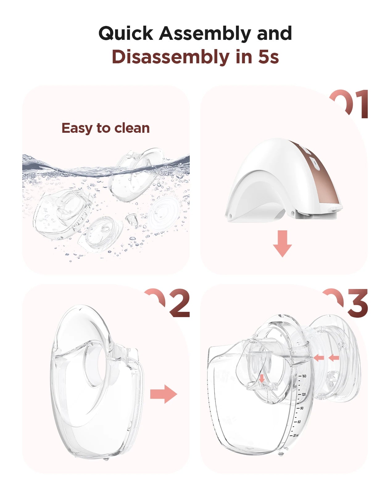 MamaNest™ ComfortFlow Hands-Free Pump